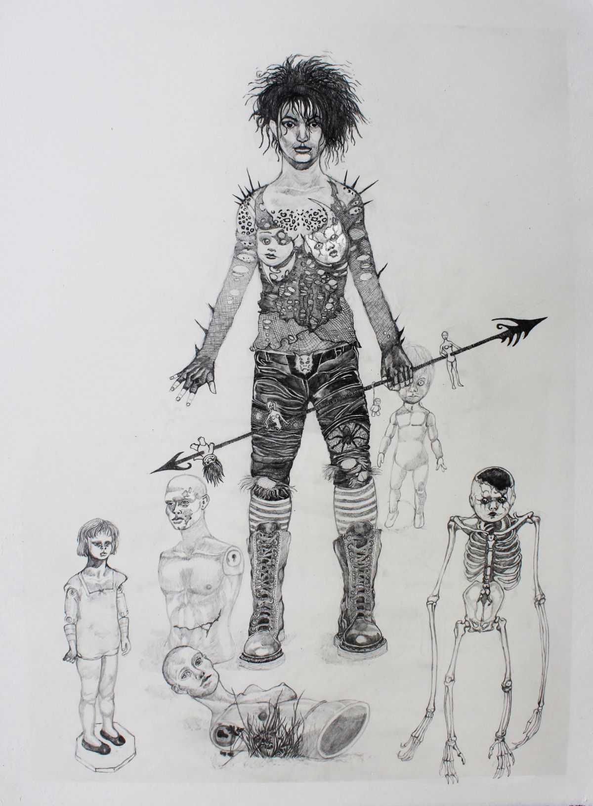 Image 1: Adam Toomey, Untitled, 2020, graphite on hot pressed watercolour paper, 76,5cm x 56cm