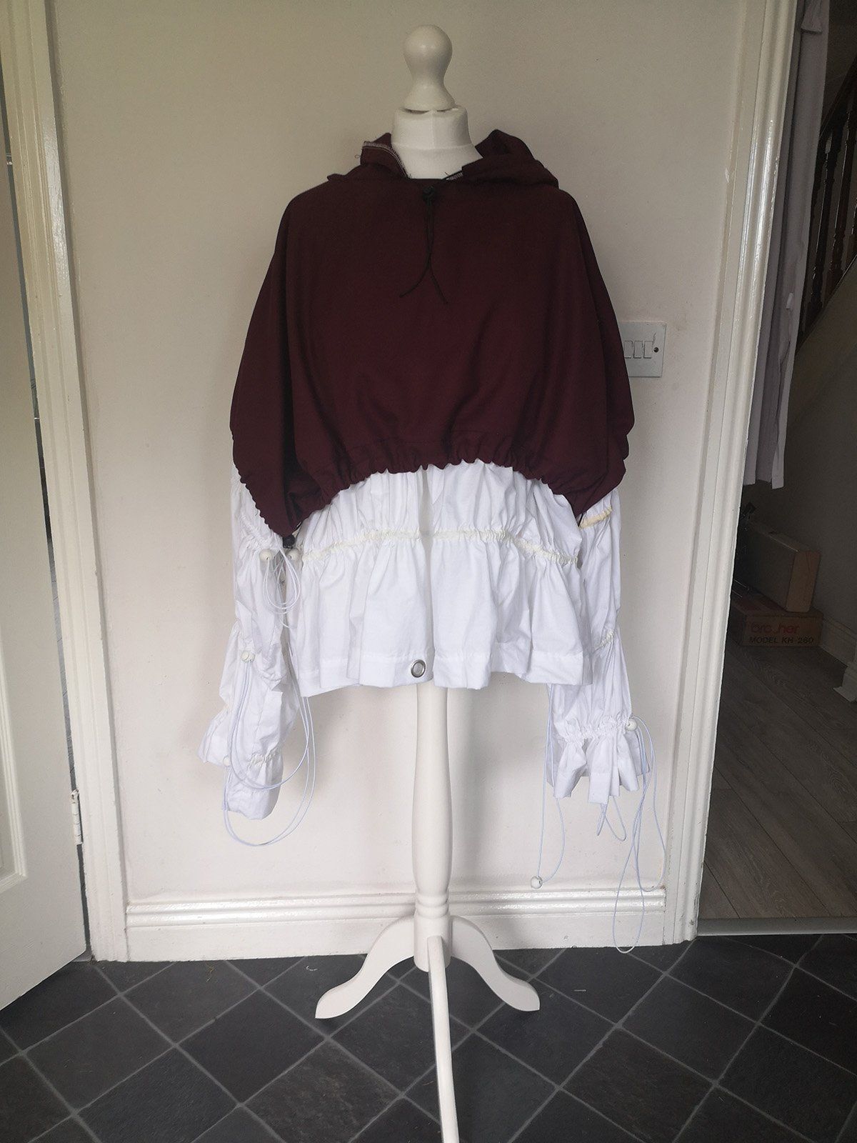 1.Shirt/knitted poncho, Agata Pasieczna