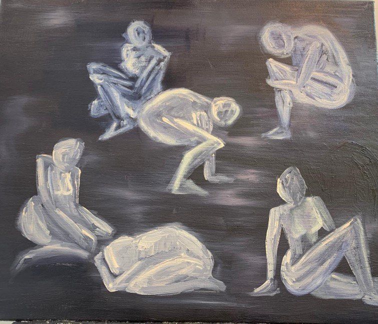 2,3,4- “Bulk”, Mixed Media