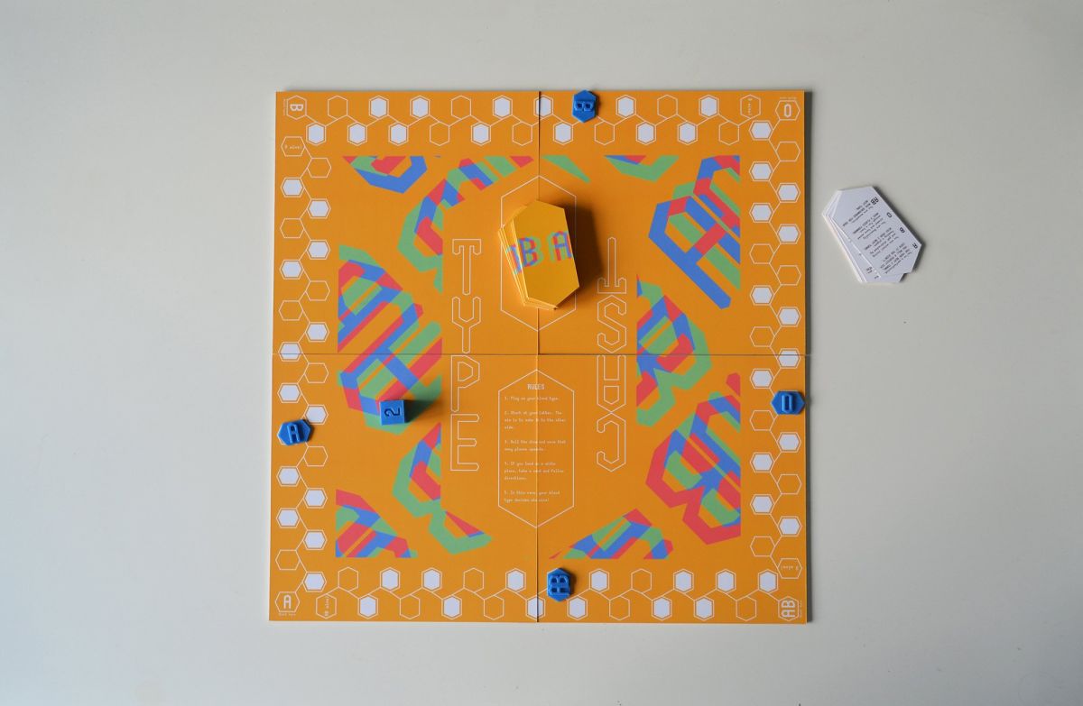 'Typecast', the blood type board game.
