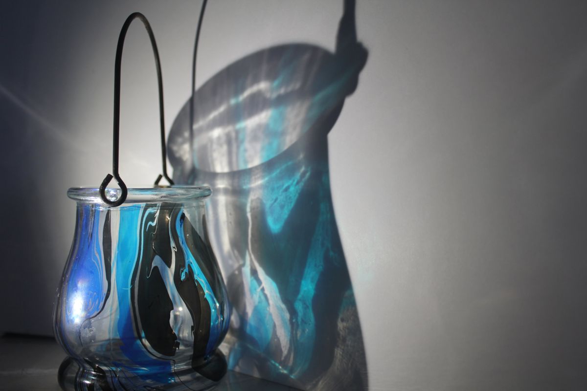 Image 4: Water directly onto photographic paper , 45 x 45