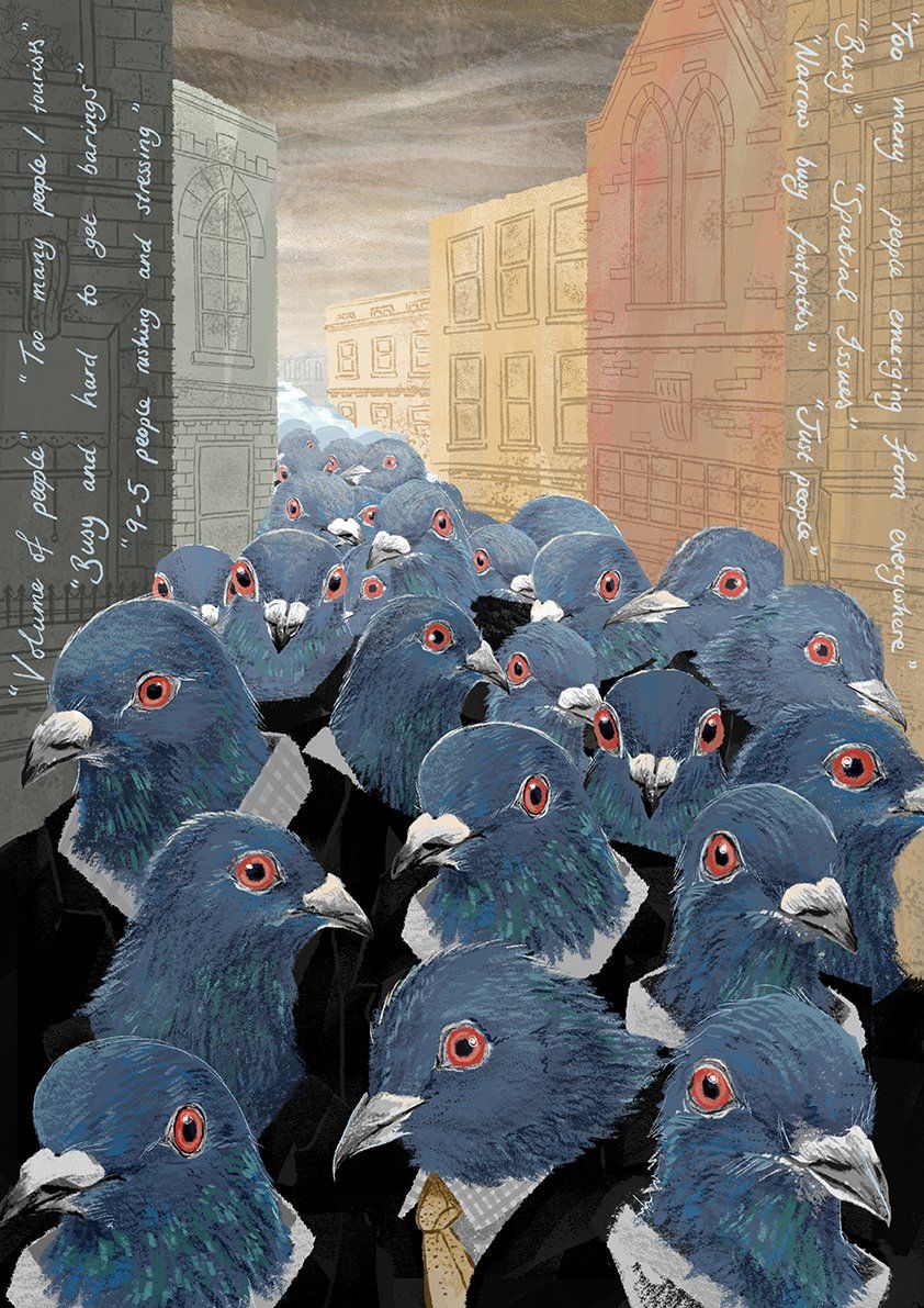 1- Urban Surrealism-Crowds