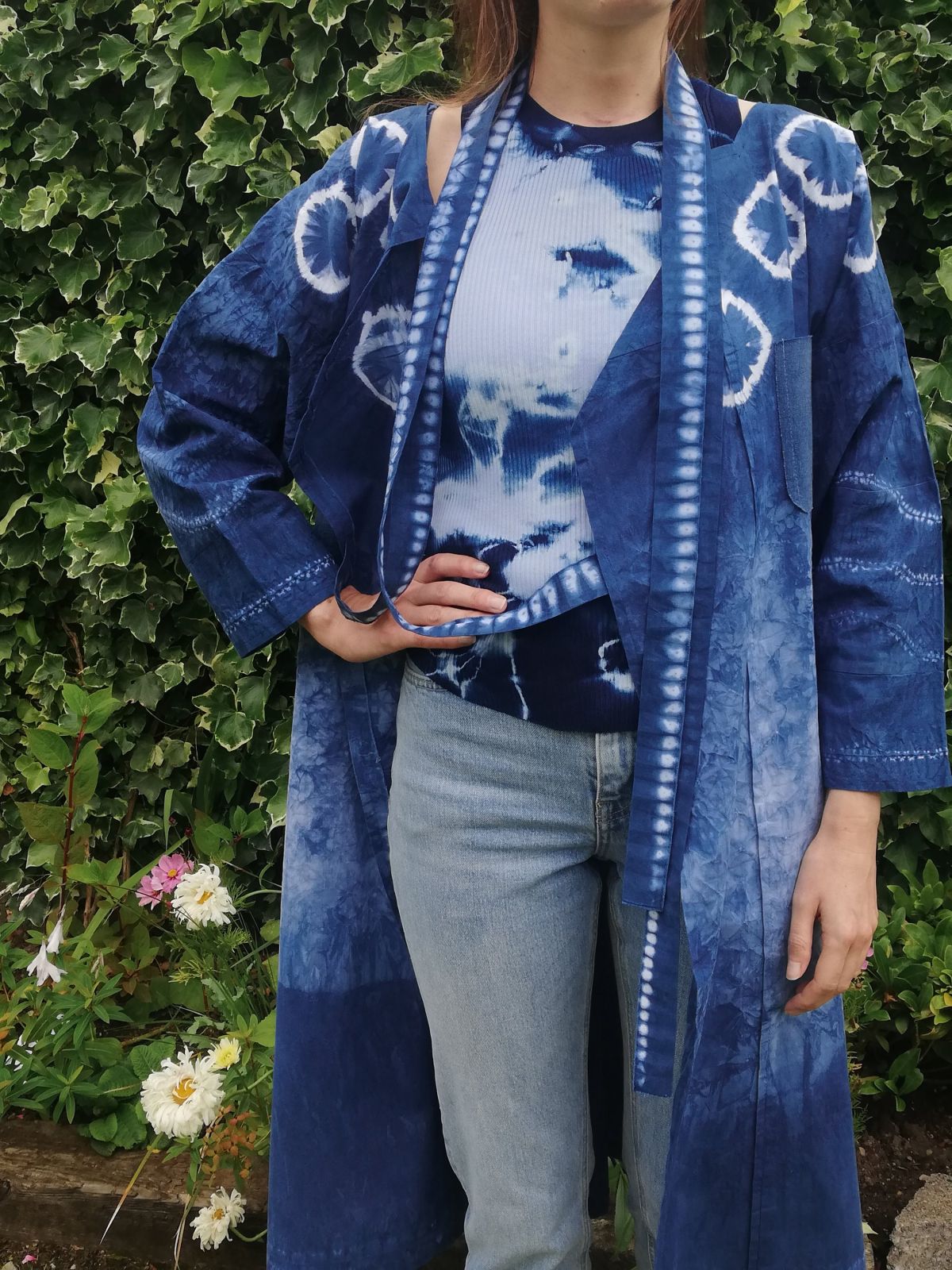 3 - Close-Up of Repurposed Denim Detail/Caoimhe Walsh