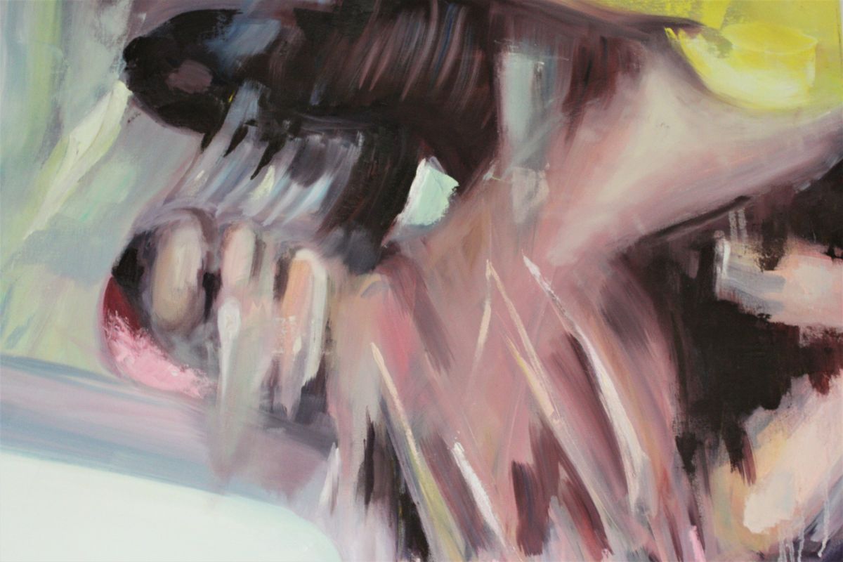 1 - caption for 1st image: Expressions , 50 x 70 cm, Oil on Canvas, 2020. (350 euro)