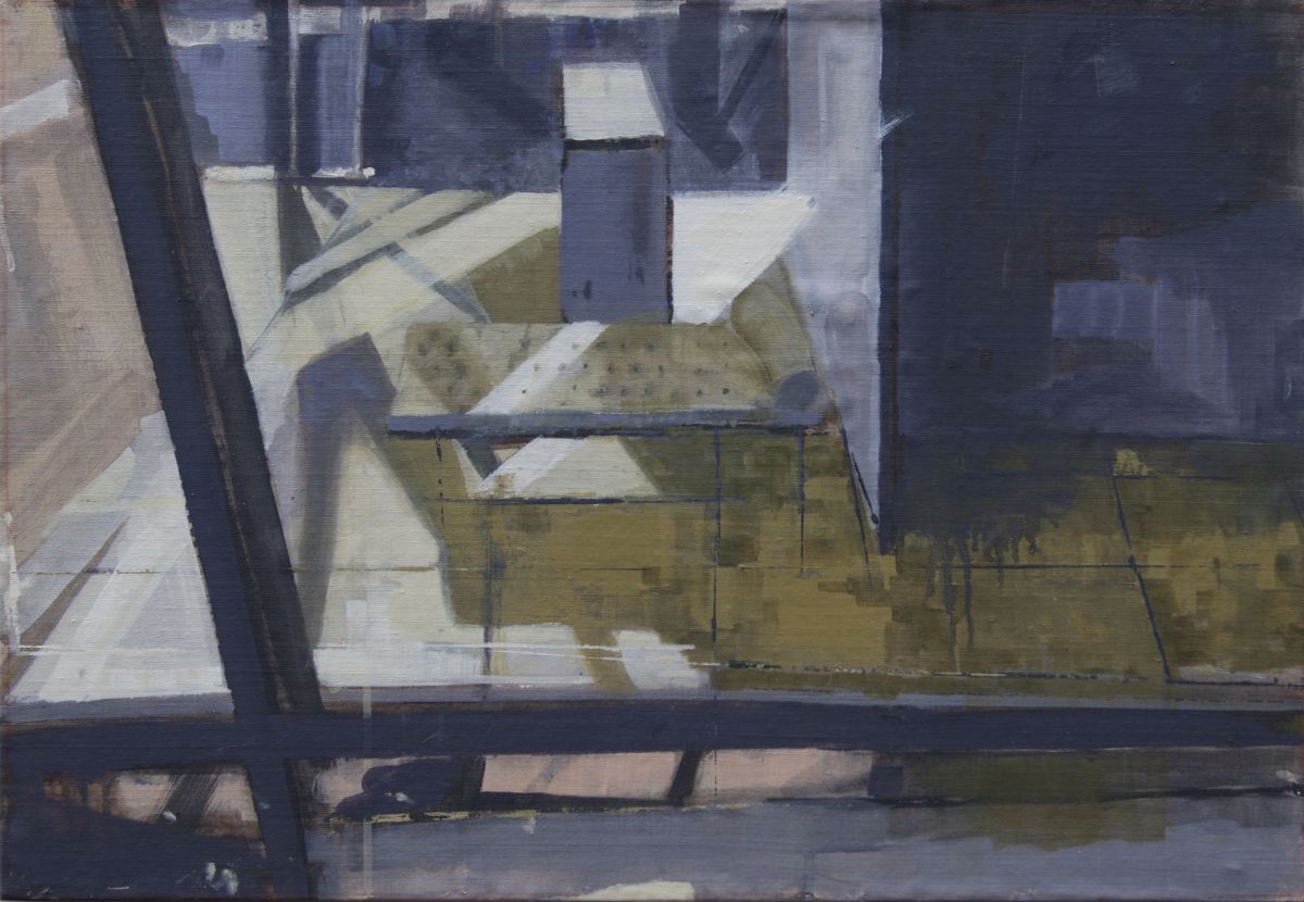 3. 'Nothing Ordinary'. Oil and Acrylic on board. 520mm x 690mm