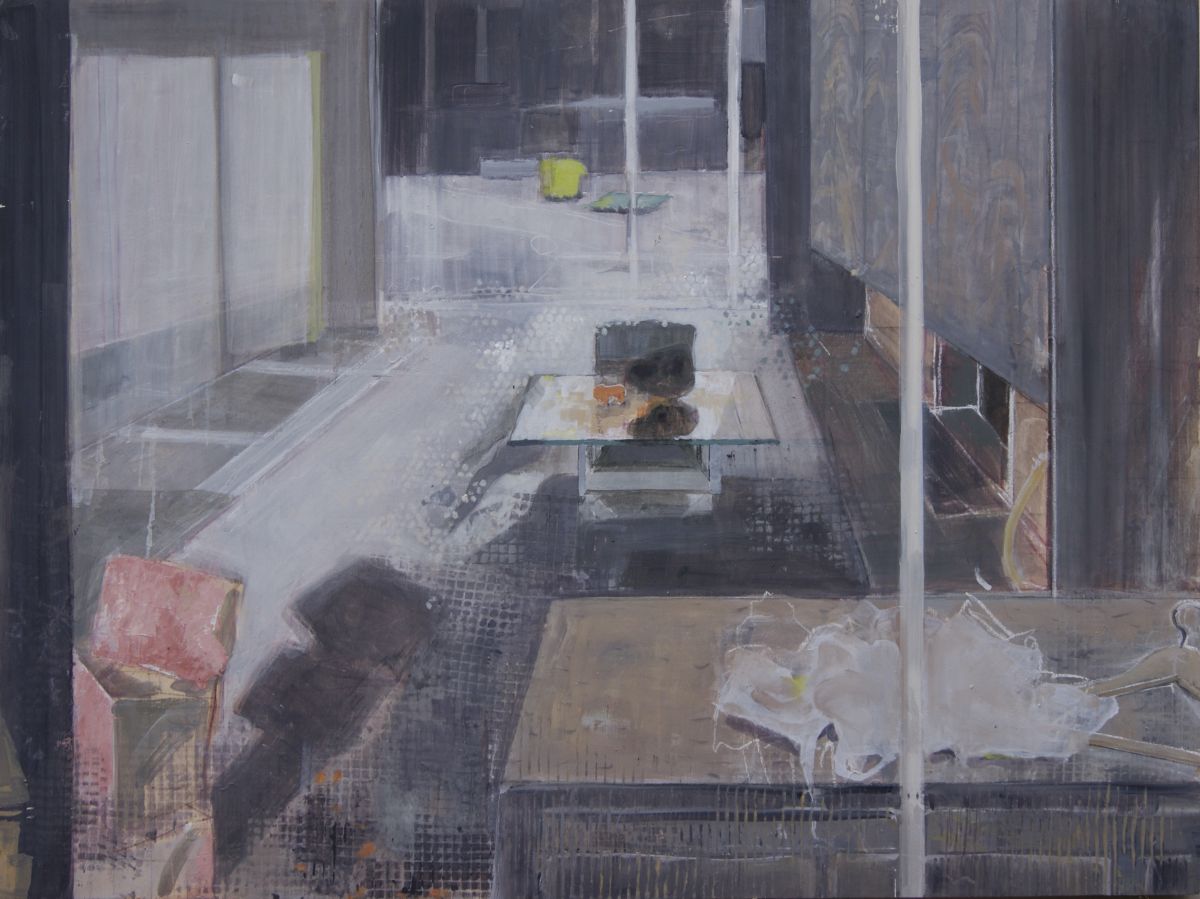 7. 'A Typological Problem'. Oil and Acylic on Birch Plywood. 600mm x 800mm