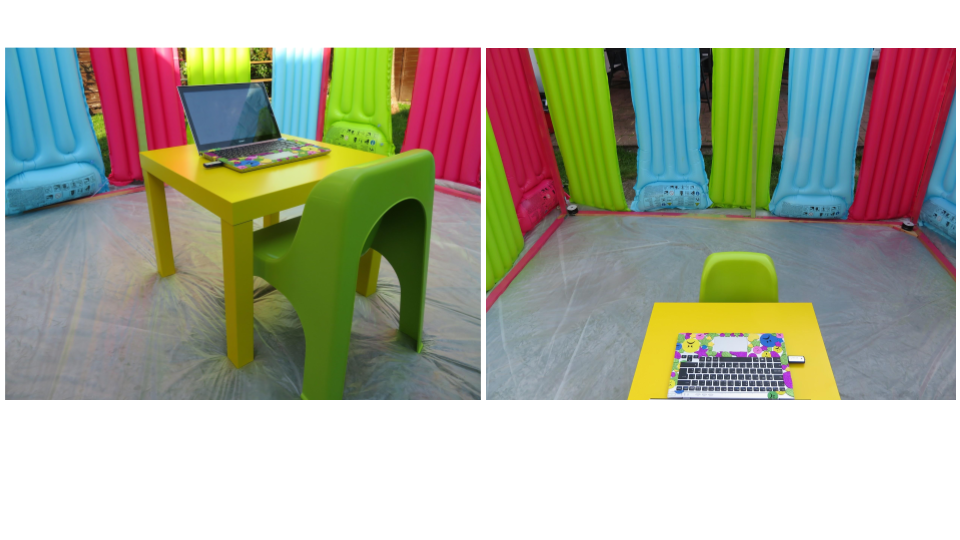 3- Desk and chair detail