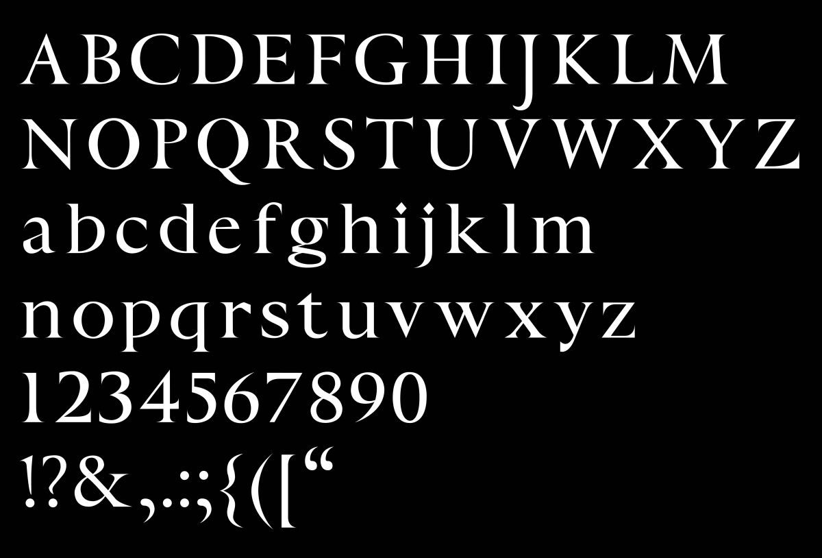 Mephisto typeface designed by Conor Smyth