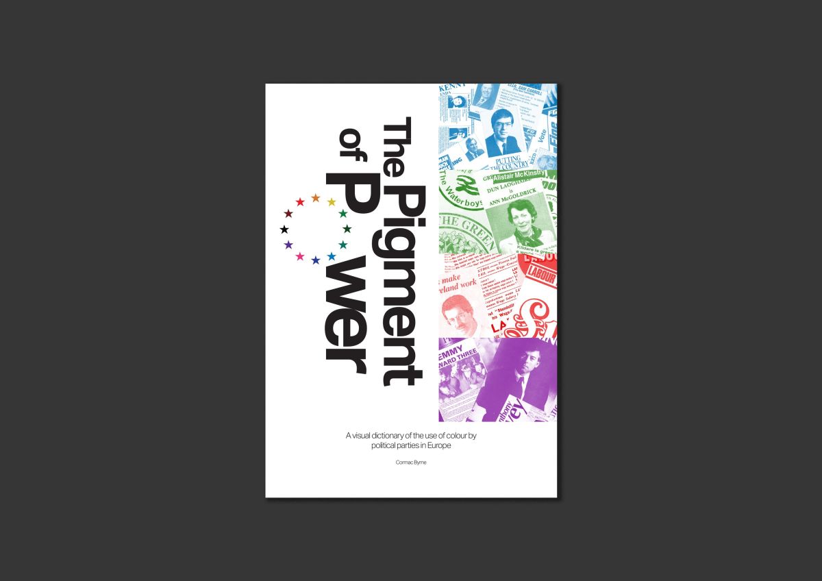 1. 'The Pigment of Power' book cover.