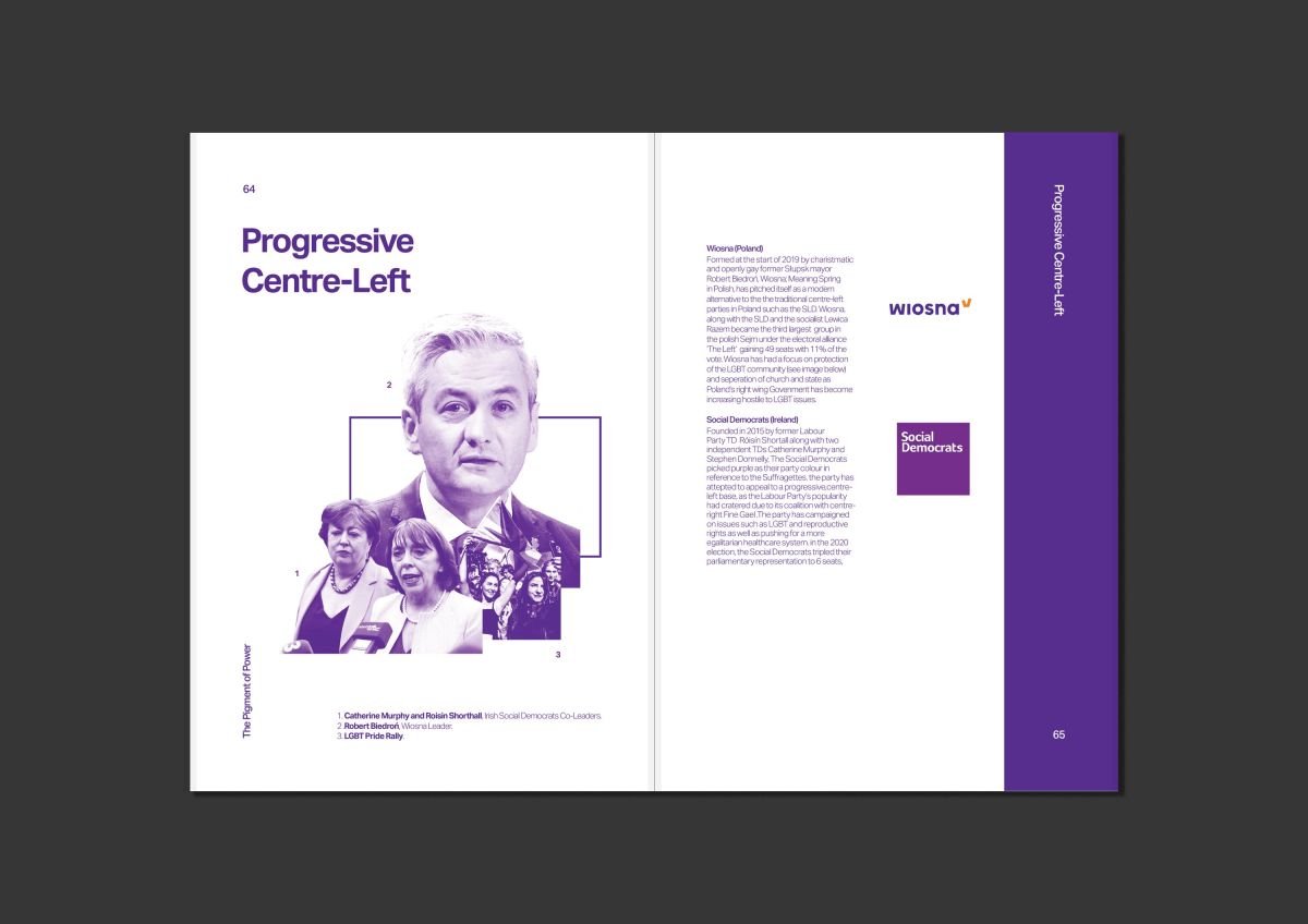 3. 'The Pigment of Power' Spread - Progressive Centre-Left.