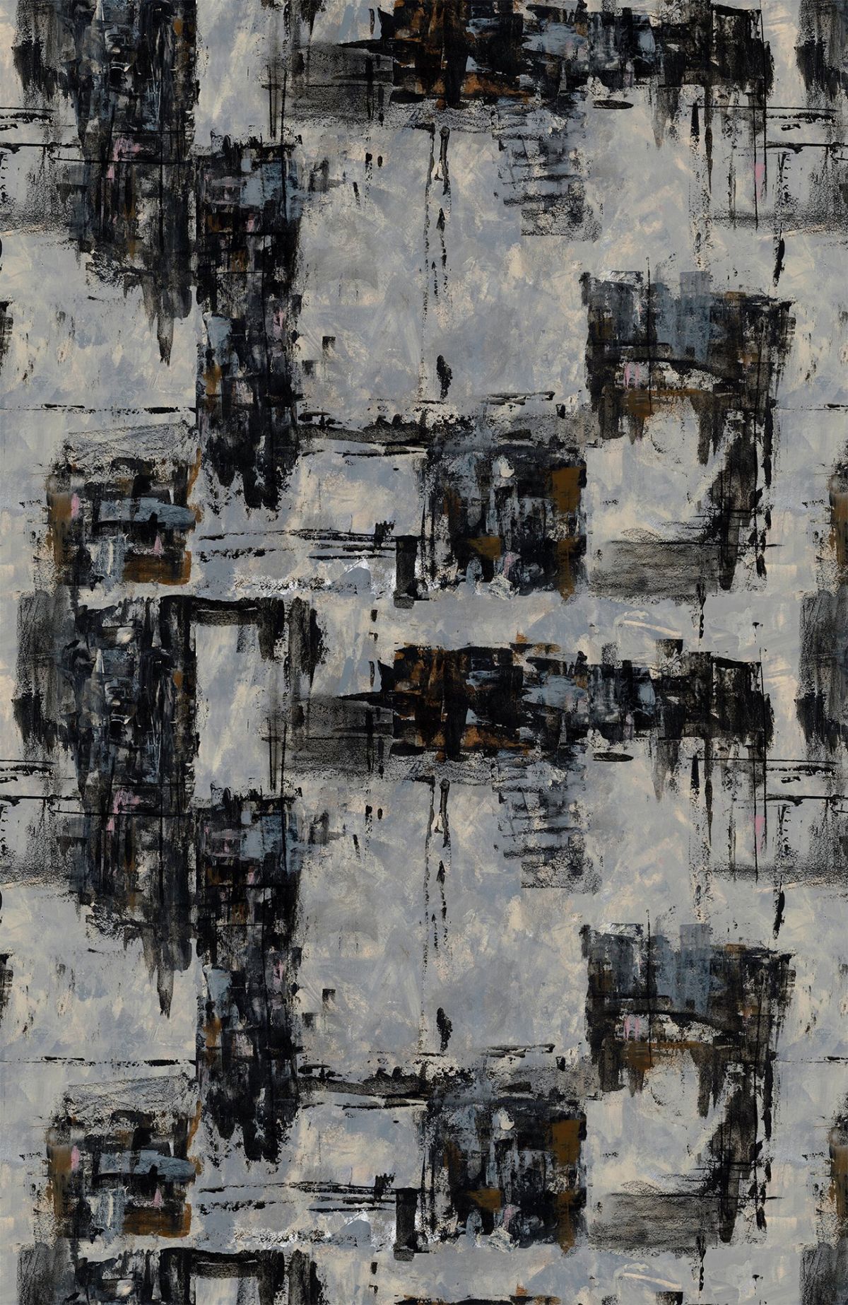 Digitally printed block repeat
