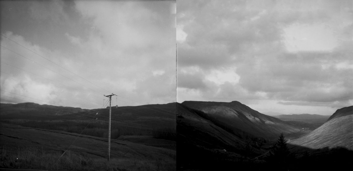 1- 'Dismantled' 2x 120mm photographs, digitized. Ellen Holmes Kelly 2020