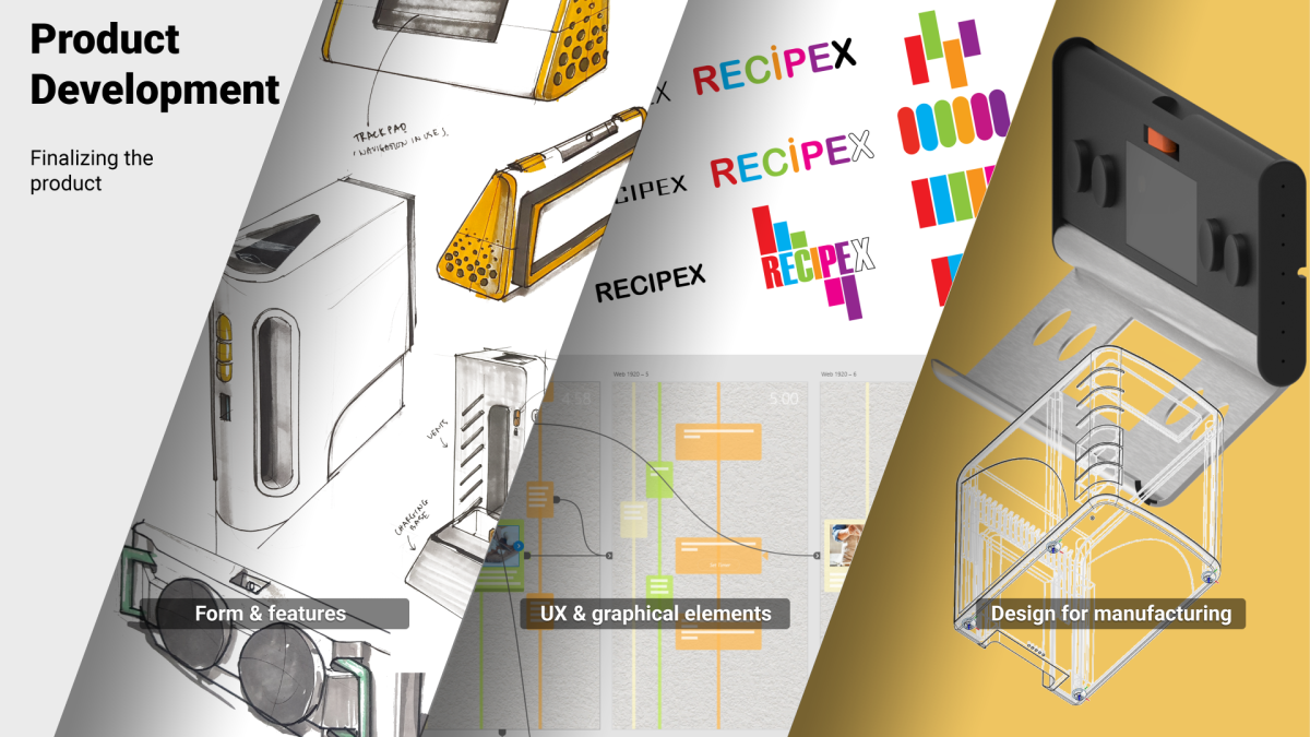 2-RECIPEX can also be used as a smart display/ home assistant.