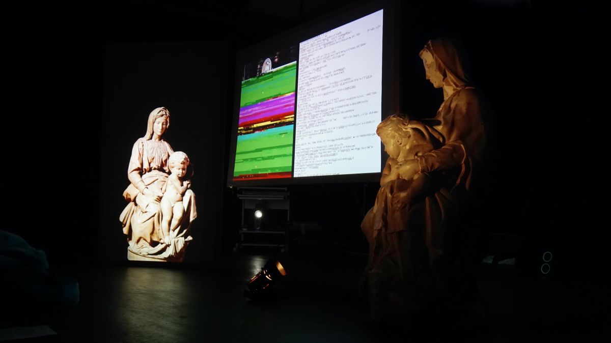 Madonna Cast Installation - 1