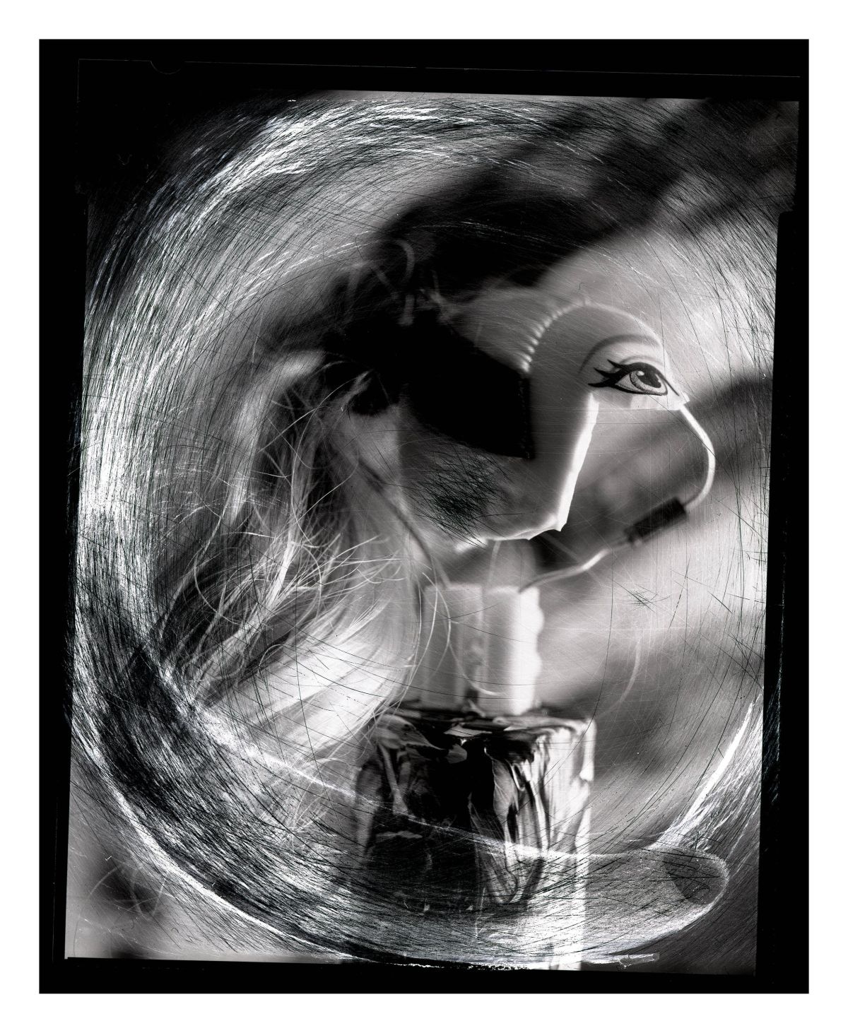 10-Destruction. Large format film photograph.