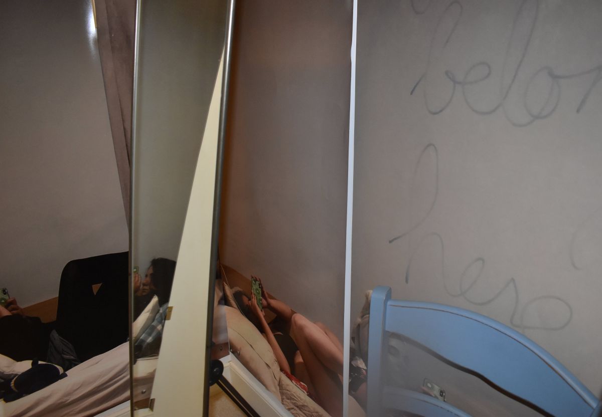 Laura_Maljaei_3 Prints Reflecting in Mirror Exploring Angles and Depth