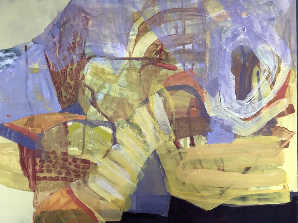 4. You Complete Me. Oil on board, 500 x 600