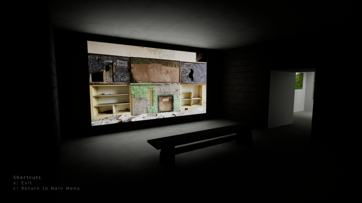 Virtual Exhibition Space  - Video Room