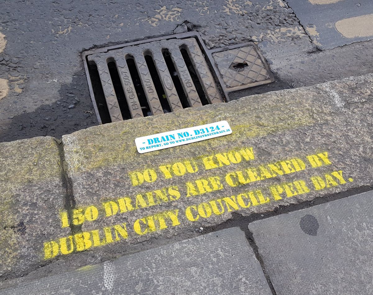 4 - Dublin Street Drains for Dublin City Council - Building public engagement about this vital city infrastructure.