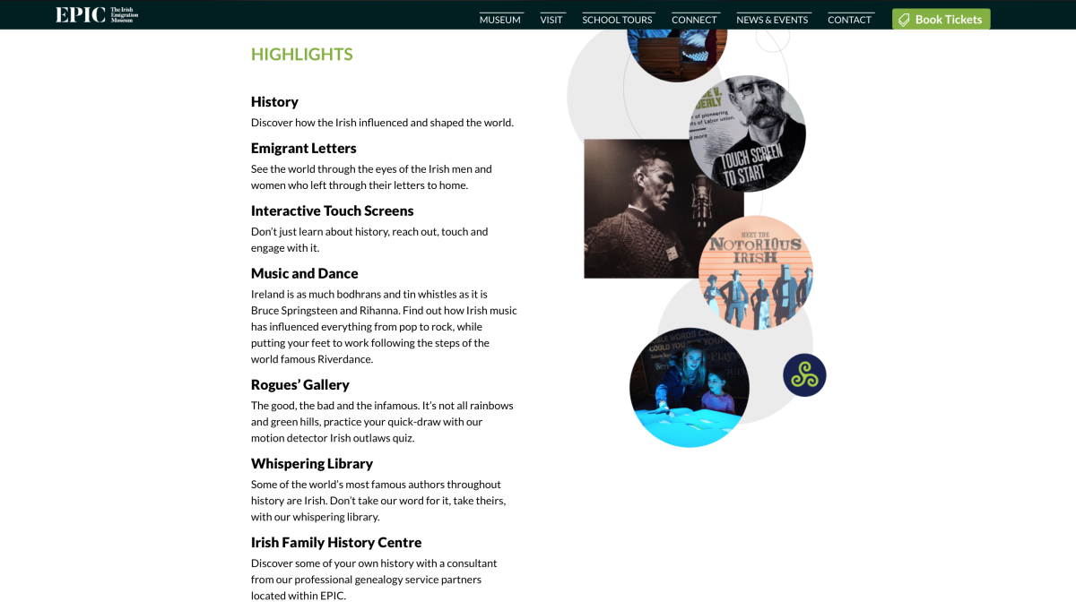 1. Screenshot of Official EPIC Website. Taken with kind permission.