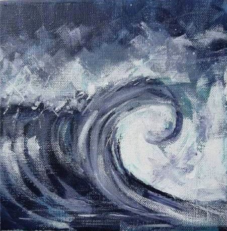 Wave at Night