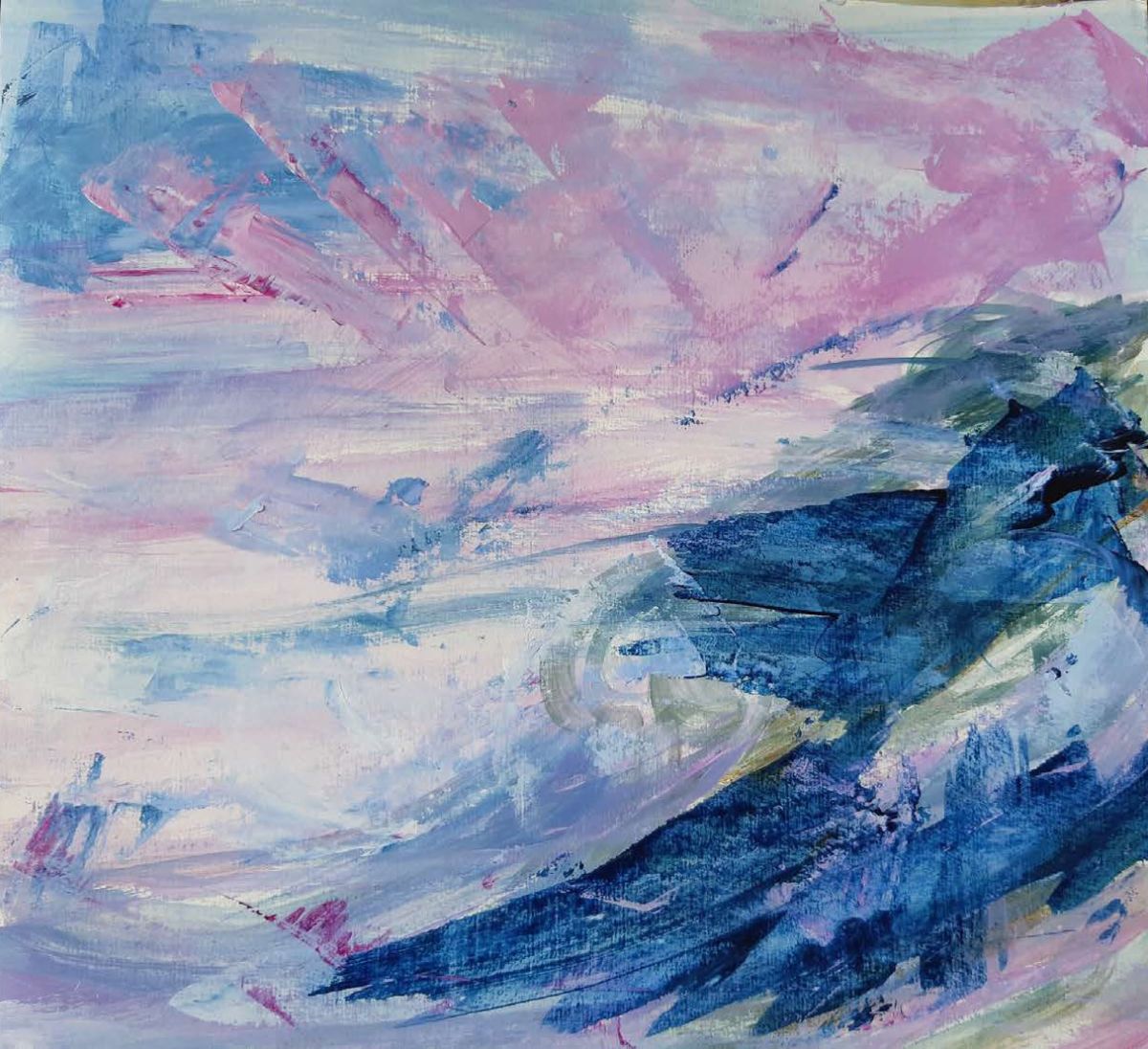 Waves at Sunset