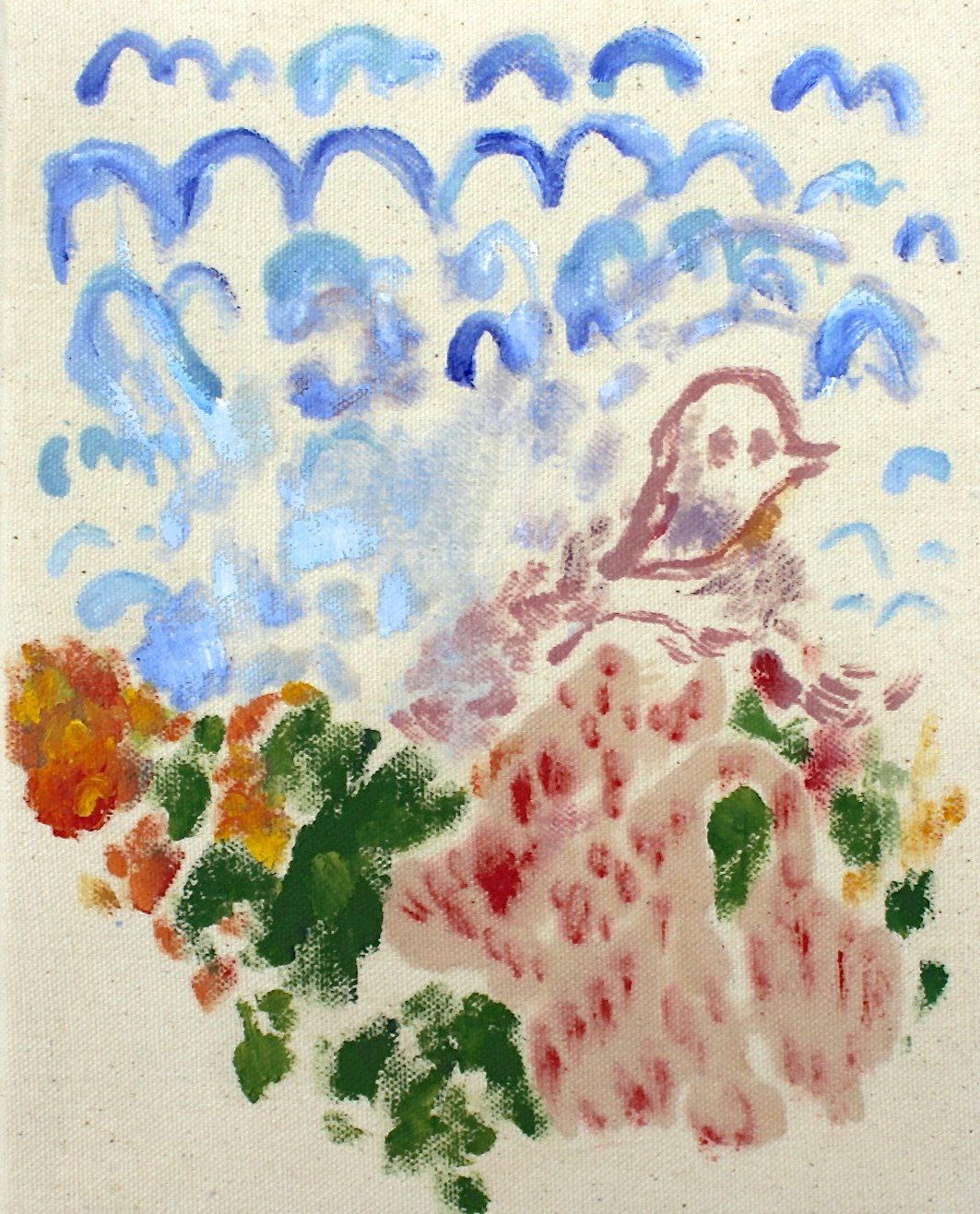 3. Blister Bubble, Oil on canvas, 18 x 24cm