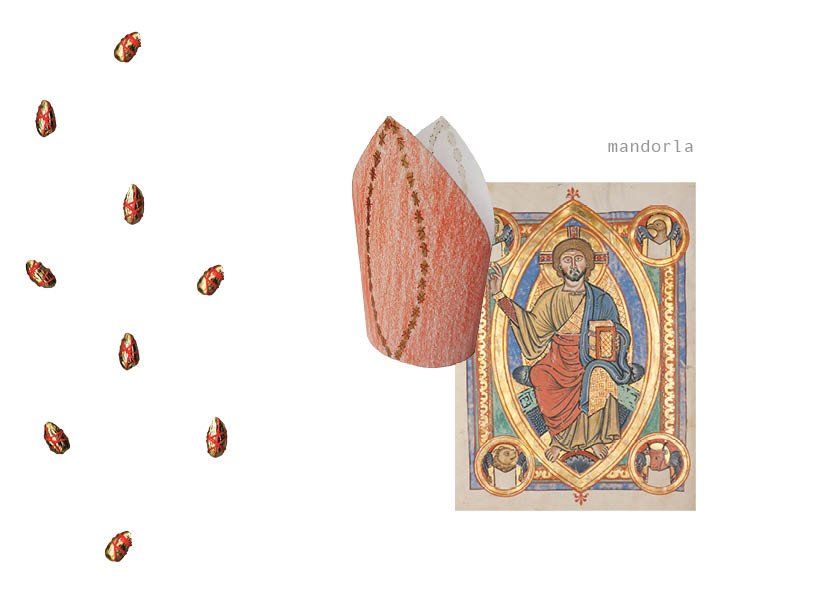 10. - Mitre design 5 - almond and mandorla