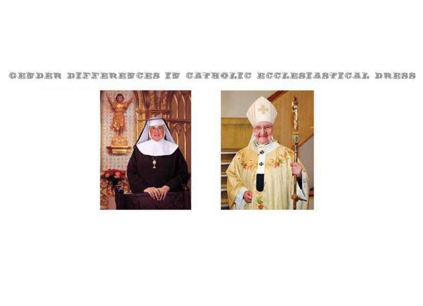 1. - Gender differences in Catholic ecclesiastical dress