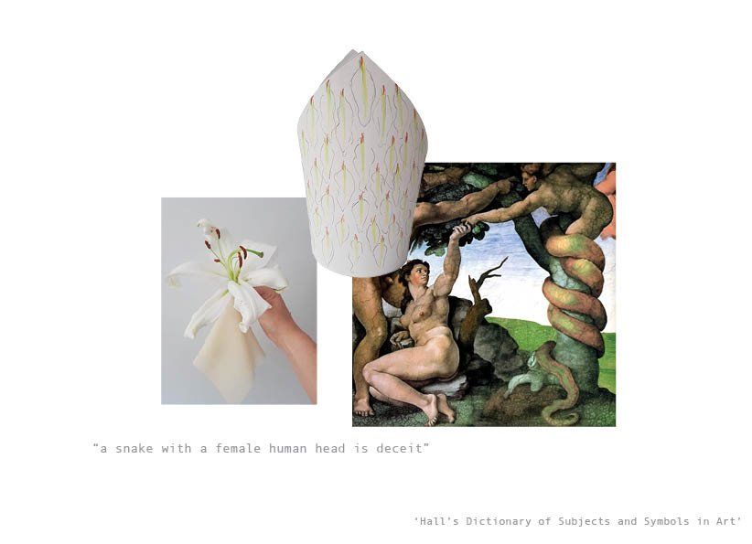 9. - Mitre design 4 - lily petals
