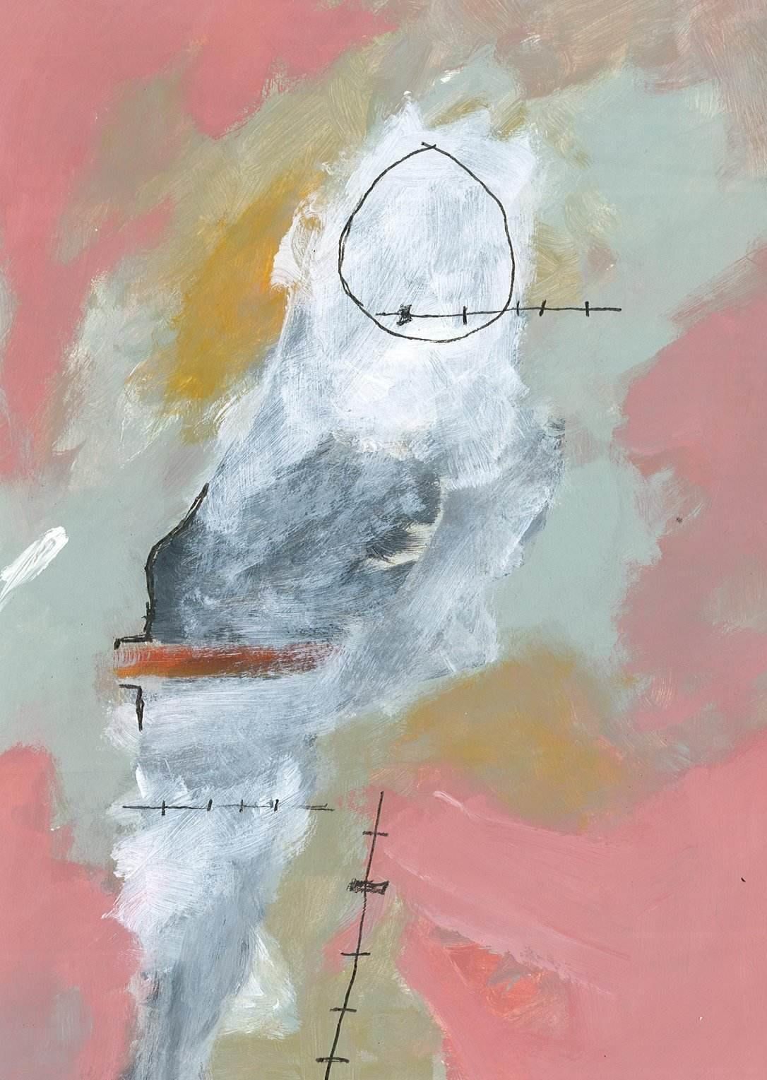 Acrylic on paper, A4