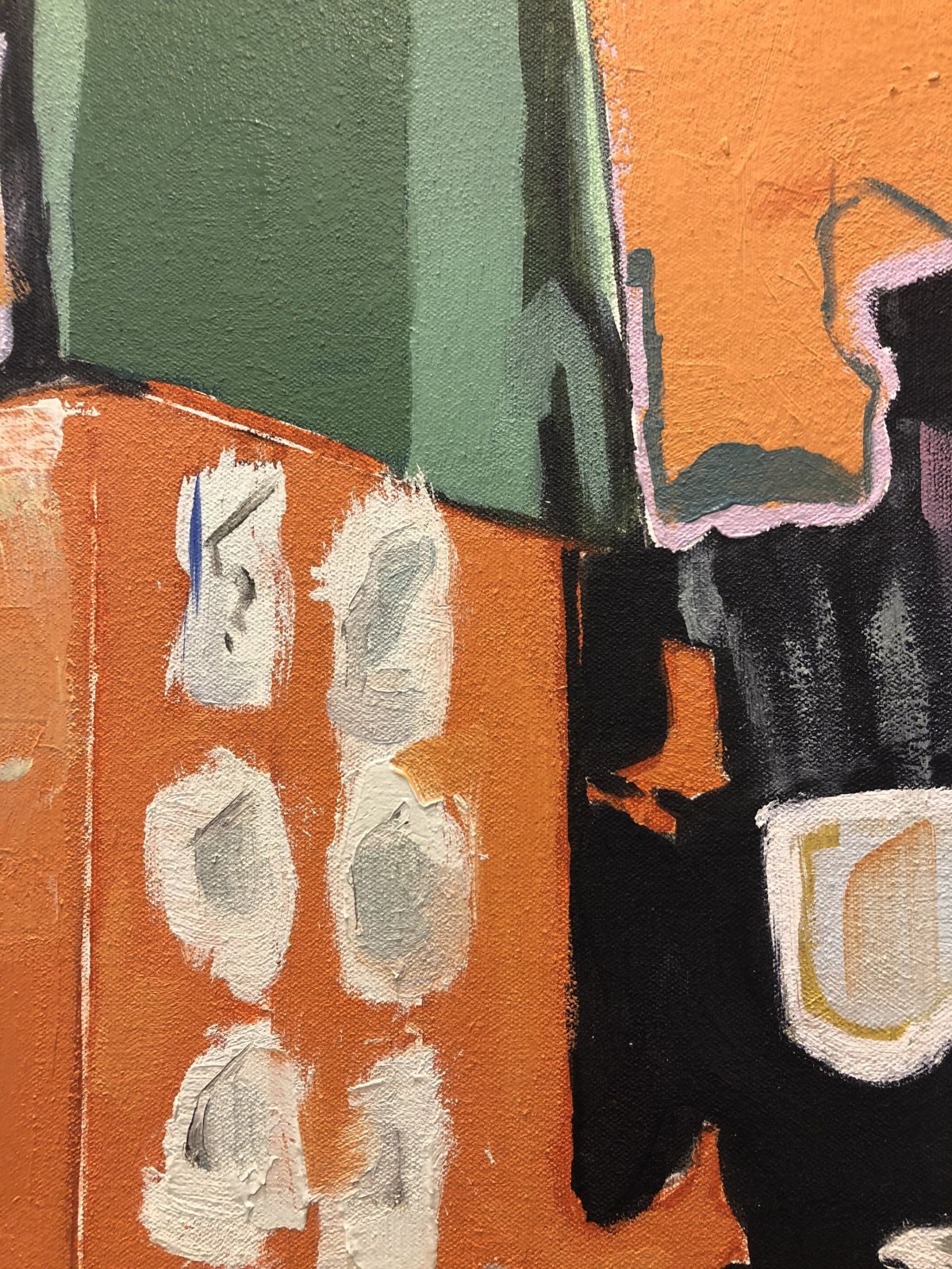 10 - 'Halloween', 2020 - digital image, inspired by painting 'October'.