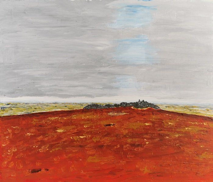 3. Church Mountain (1).jpg. Acrylic on board. 38 cms x 32 cms.